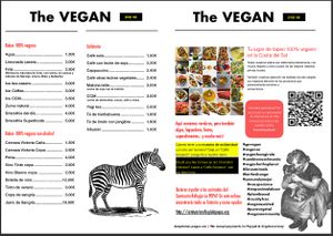 Drinks and some info at The Vegan - Pop Up in La Coruna