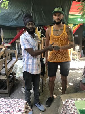 The chef  at Veggie Meals On Wheels - Food Truck in Kingston