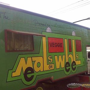 take your seat ..... welcome  to Jamrock   at Veggie Meals On Wheels - Food Truck in Kingston