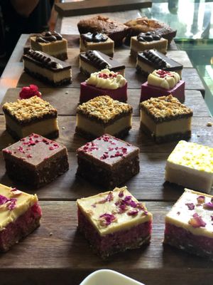 All vegan/ GF raw treats  at Lil-Ego Cafe in Ormeau