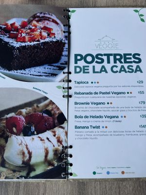 Prueben ese brownie   at Zona Veggie in Toluca