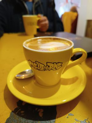 Oat flat white at Melbourne in Lichfield in Lichfield