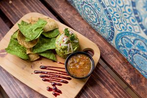 Guac at Chiguacle Sabor Ancestral de Mexico in Los Angeles