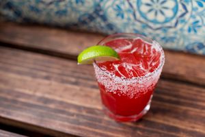 Margarita at Chiguacle Sabor Ancestral de Mexico in Los Angeles