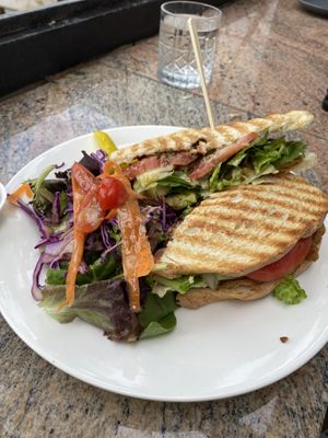 Their most popular option - chicken and bacon.  at The Salty Caramel Kitchen in Lake Country