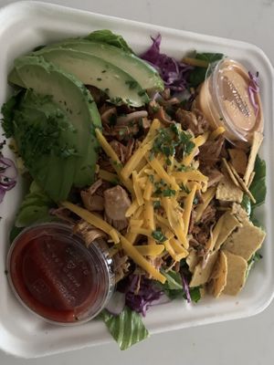 Taco Salad at The Salty Caramel Kitchen in Lake Country