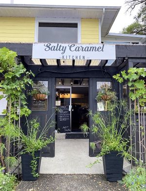 Front  #Veganuary at The Salty Caramel Kitchen in Lake Country