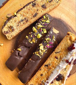 Biscotti  #Veganuary at The Salty Caramel Kitchen in Lake Country