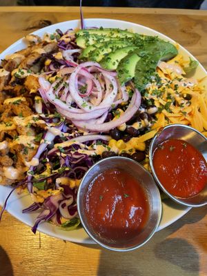 Mexi salad  at The Salty Caramel Kitchen in Lake Country