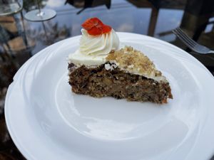 Carrot cake   at The Salty Caramel Kitchen in Lake Country