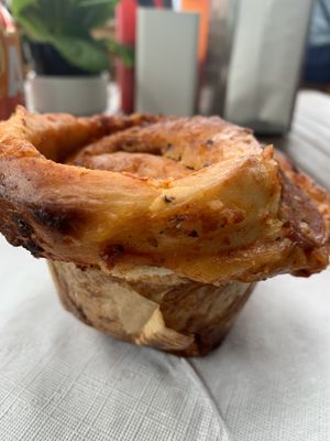 Pizza bun   at The Salty Caramel Kitchen in Lake Country