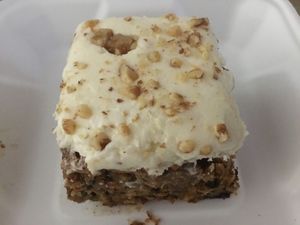 Carrot Cake at The Salty Caramel Kitchen in Lake Country