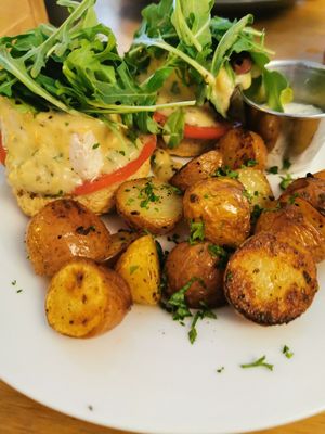 Brunch special at The Salty Caramel Kitchen in Lake Country