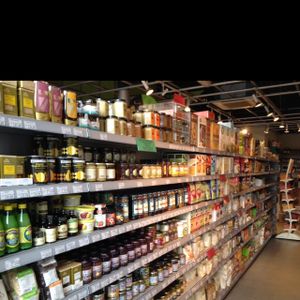 shelves  at Out of This World in Leeds