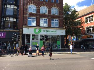 outside  at Out of This World in Leeds