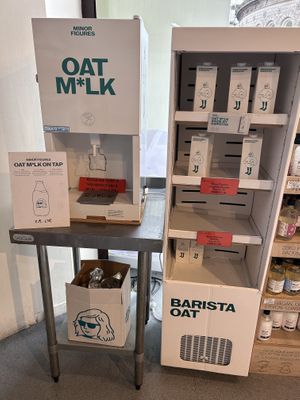 Oat milk Station   at Out of This World in Leeds