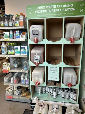Refill station   at Out of This World in Leeds