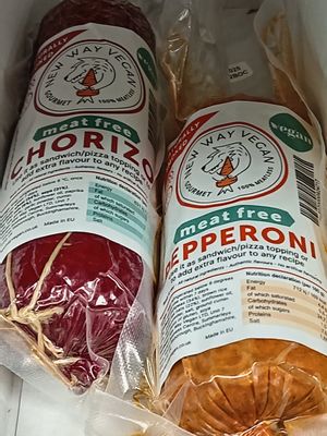 Chorizo and pepperoni at Out of This World in Leeds