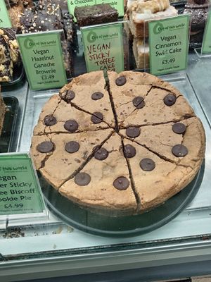 Sticky Toffee Biscoff Cookie Pie at Out of This World in Leeds