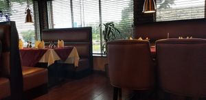 Seating at Maharaja Indian Restaurant in Colonie