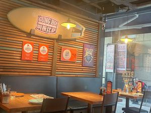   at Gung Ho! Pizza in Beijing