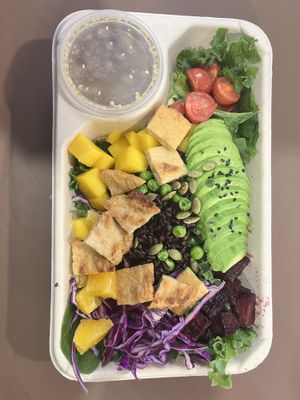 Buddha bowl  at Gung Ho! Pizza in Beijing