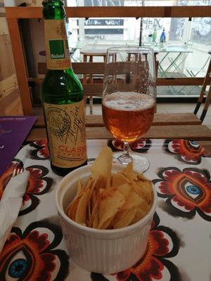 Beer at Veg Joy in Rome