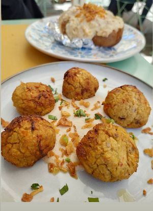 tofuballs at Veg Joy in Rome