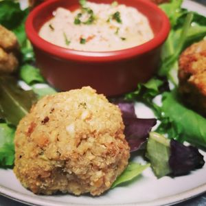 falafel at Veg Joy in Rome