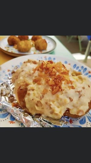 Patata cashew  at Veg Joy in Rome