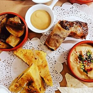 antipasto mix at Veg Joy in Rome