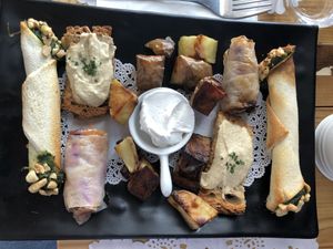 Antipasto misto per due persone  at Veg Joy in Rome