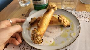 Cannoli at Veg Joy in Rome