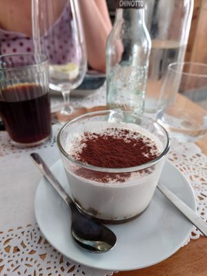 Vegamisu, delicious!!! at Veg Joy in Rome