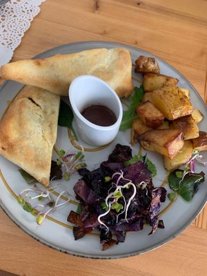 Filetto di seitan in crosta croccante  at Veg Joy in Rome