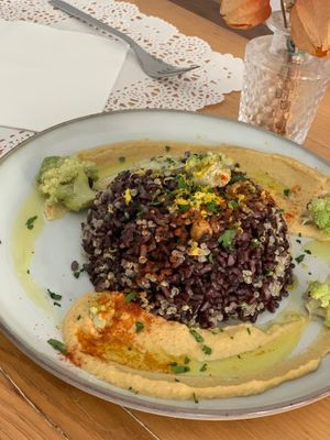 Quinoa  at Veg Joy in Rome