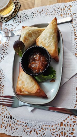 Fagottini at Veg Joy in Rome