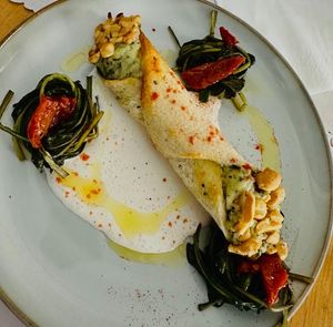 Cannolo croccante  at Veg Joy in Rome