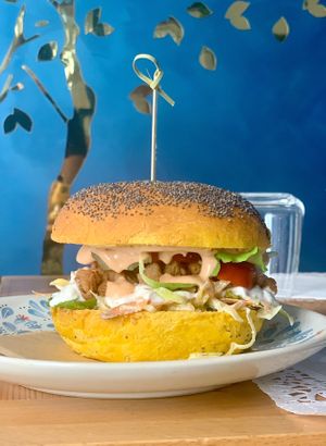 Panino  at Veg Joy in Rome