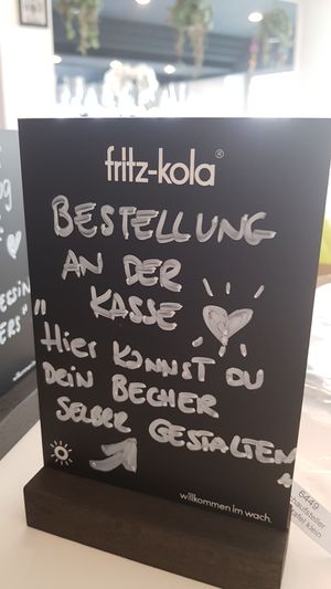 Man kann sich fast alles  wünschen  at Eisdiele Venezia in Bad Hersfeld