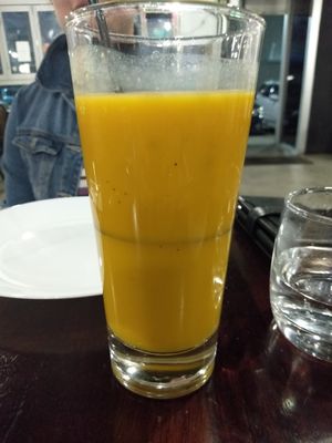 Mango lassi at The Leaf in Leederville