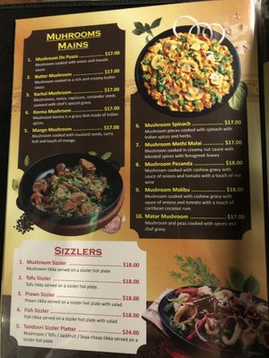  Menu at The Leaf in Leederville