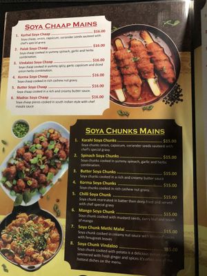  Menu at The Leaf in Leederville