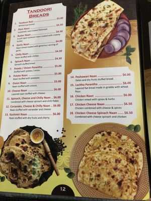  Menu at The Leaf in Leederville