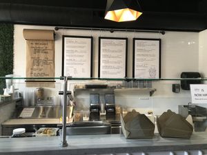 Counter at Lueberry Acai in Louisville