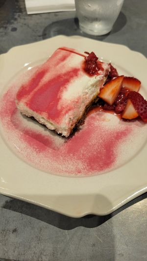 Strawberry Tiramisu at Futaba Fruits Parlor in Tokyo