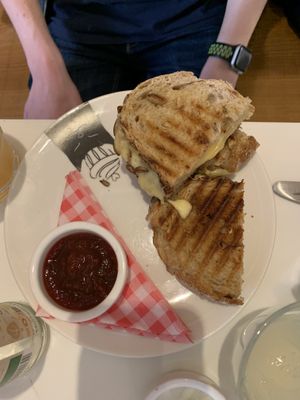 Tosti (cheese) at Kattencafé Balthazar in Nijmegen