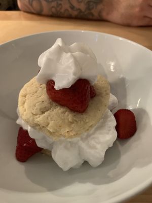 “Strawberry shortcake"  at Vegolution in Saint John