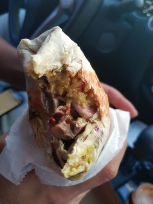 Burrito at Tacos La Neta in Panama City