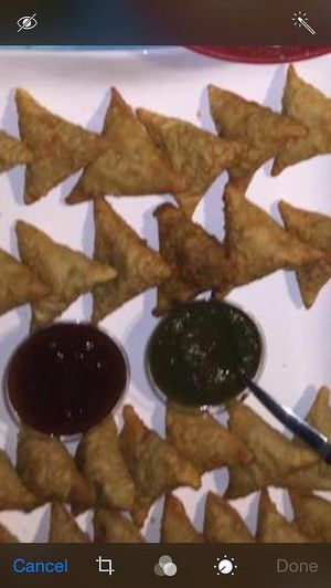 Fritter at Poppadam Catering in Panama City